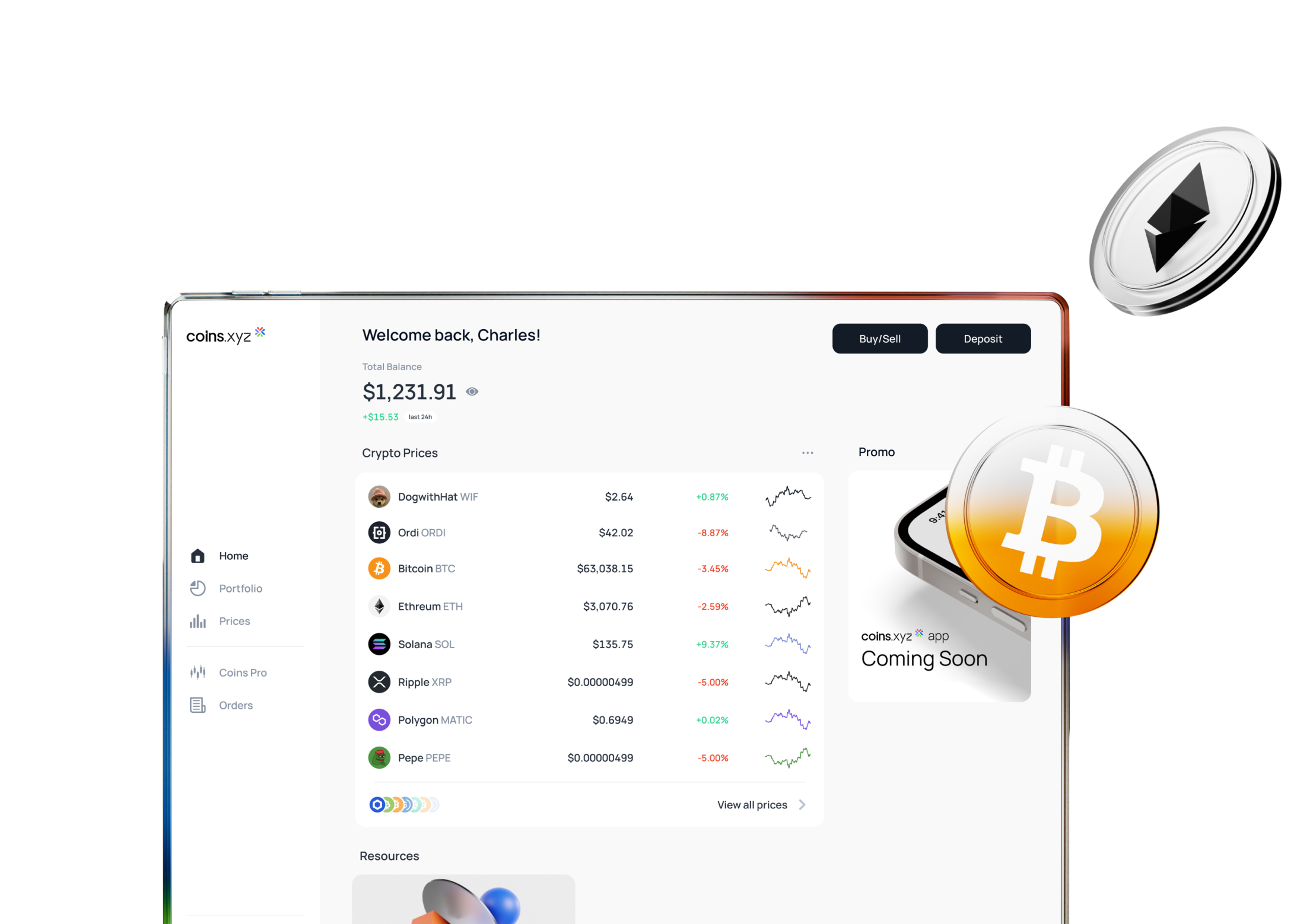 Buy, Sell & Trade Bitcoin & Other Cryptocurrencies with Coins.xyz | Coins. xyz